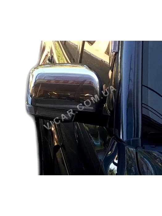 Накладки на боковые зеркала Mitsubishi Pajero 4